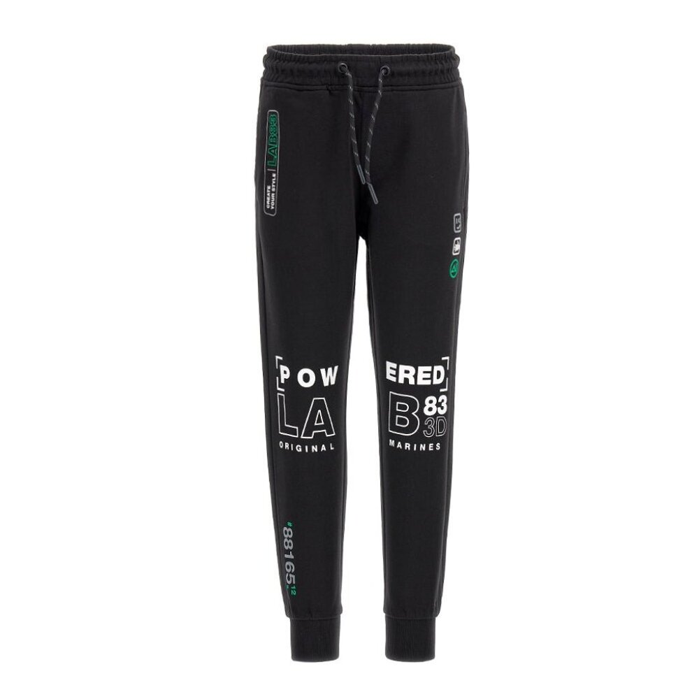 New - Original Marines, Italy–EMBROIDERED PRINT FLEECE BOYS PANTS